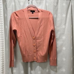 NWOT Jcrew v-neck cardigan, small, rosy pink